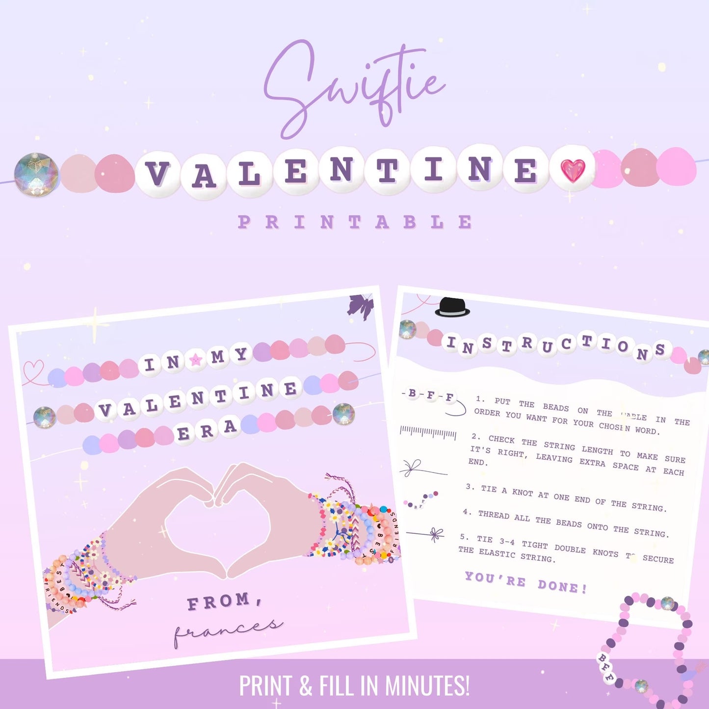 Taylor Swift Valentines Day Printable