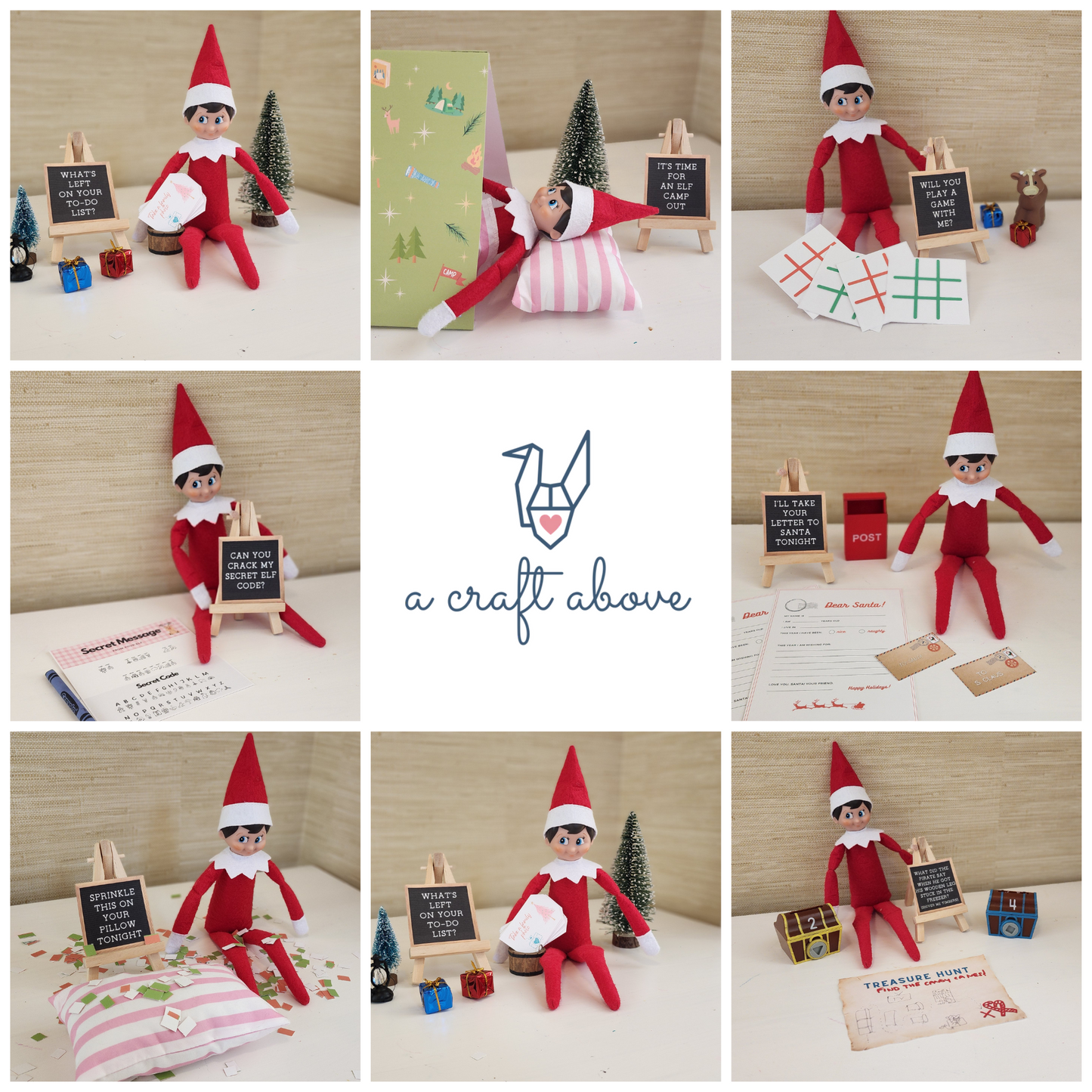 🎄 Elf Kit -  The Busy Parent's Printable Guide to Elf Magic (35+ Creative Elf Setups + Printables)