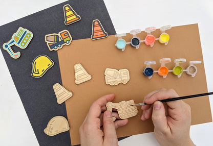 Paint Your Own Magnets: Construction Kit