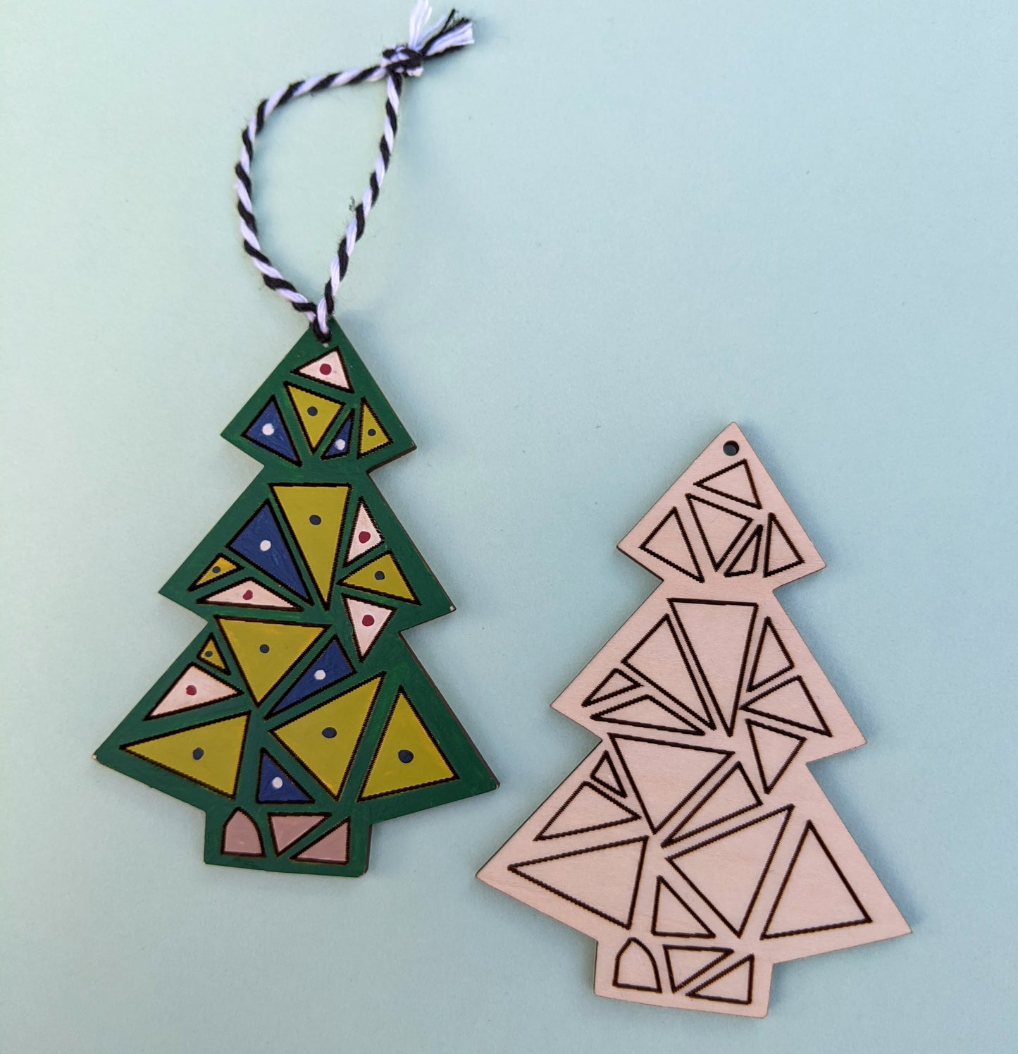 DIY Holiday Ornaments Paint Kit